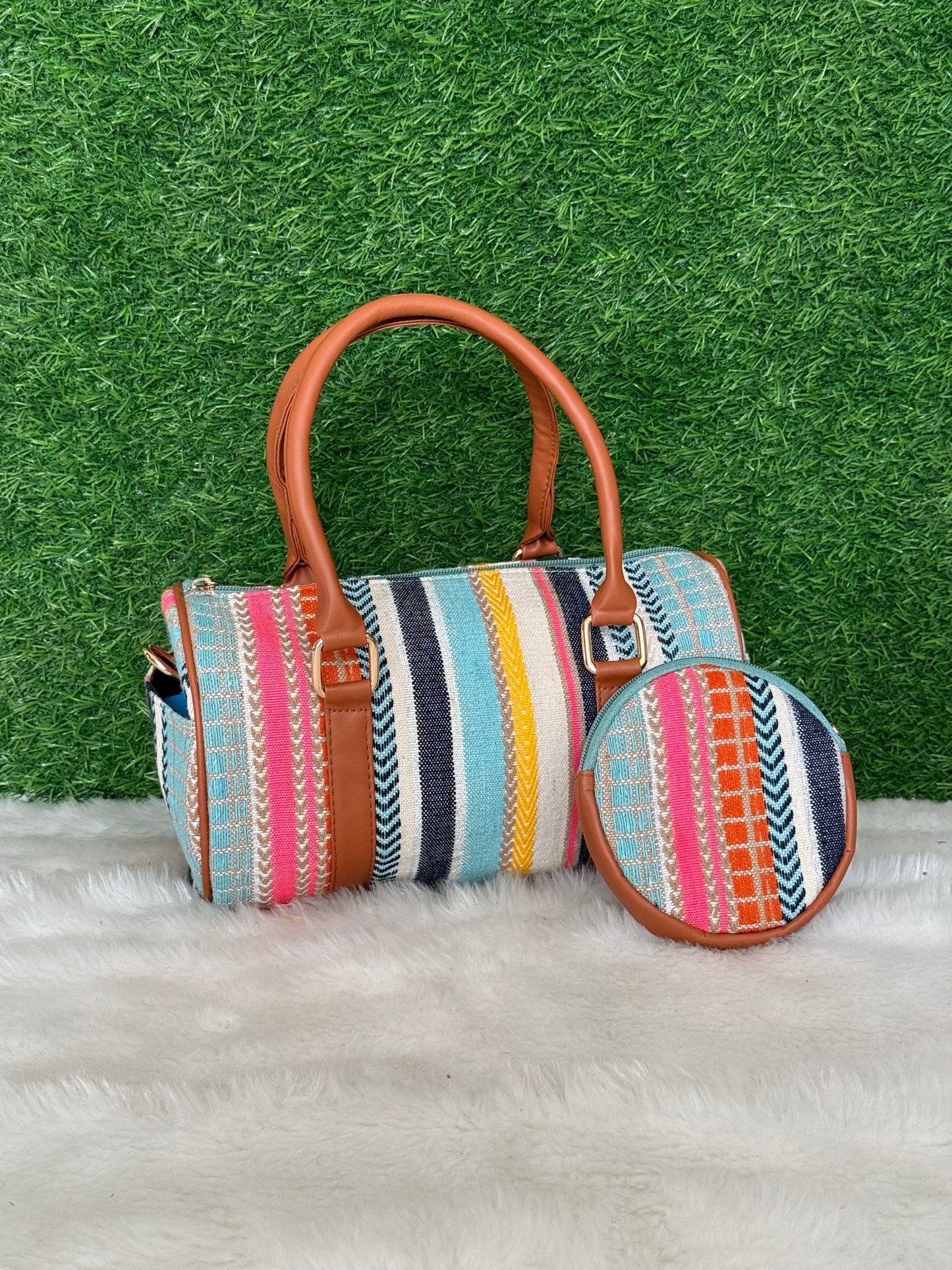 Pastel love mini duffle sling bags